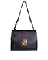 Gancio Lock Shoulder Bag, front view